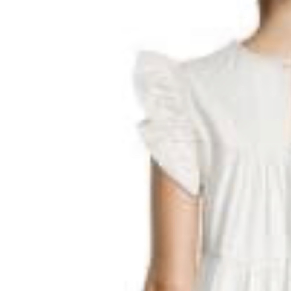 White knee length dress - Picture 2 of 2